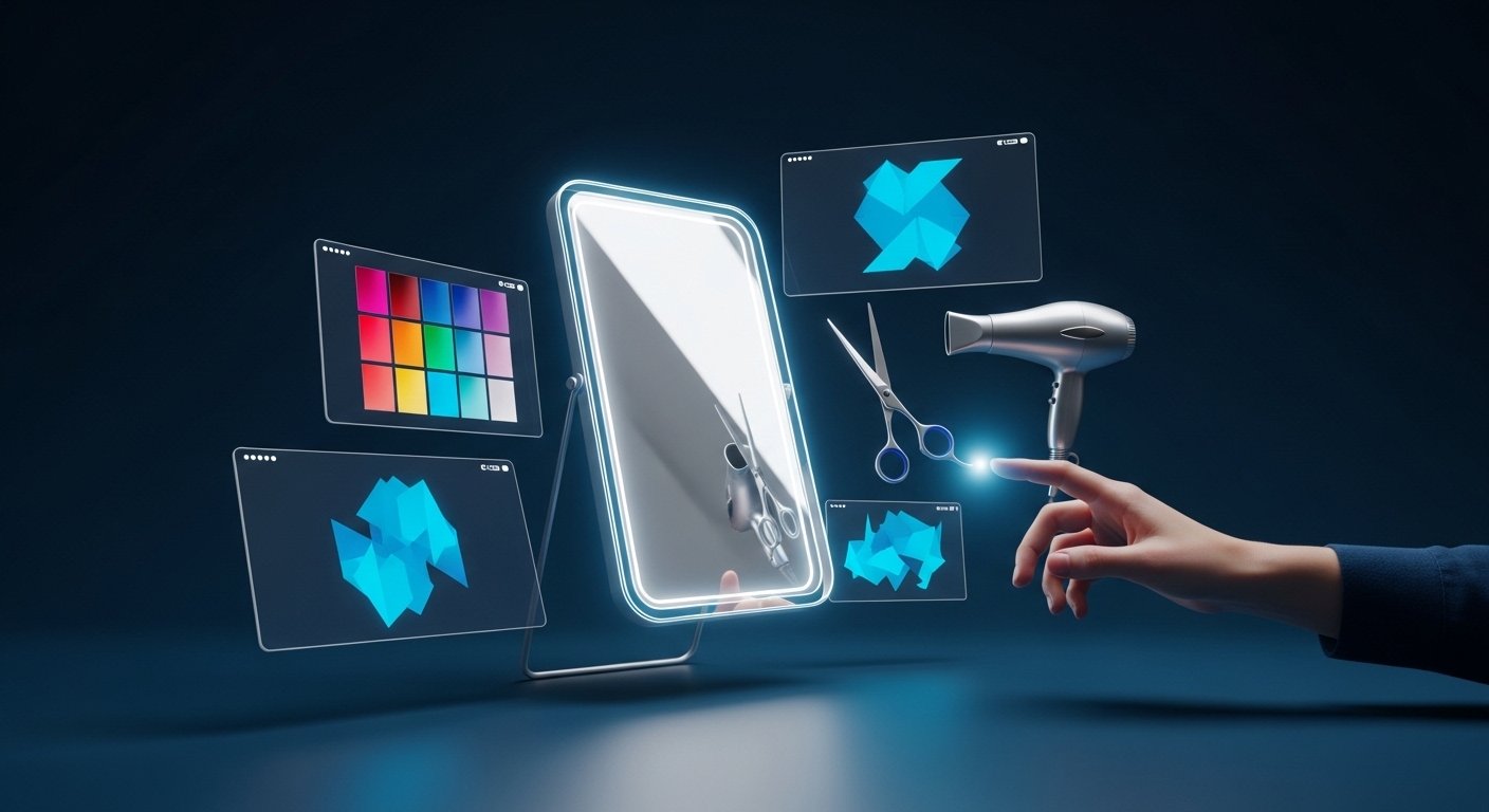 Beauty Salon Window Decals