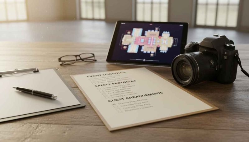 event planning site visit checklist