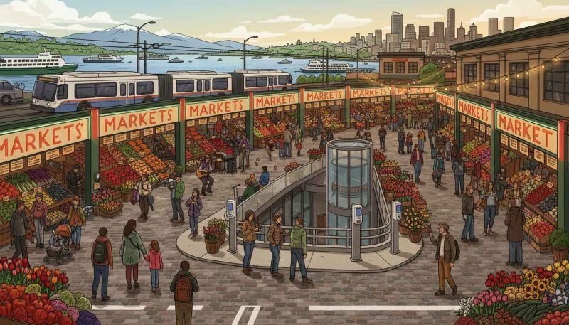 is pike place market safe to visit