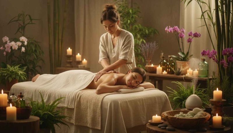 organic spa massage & skincare