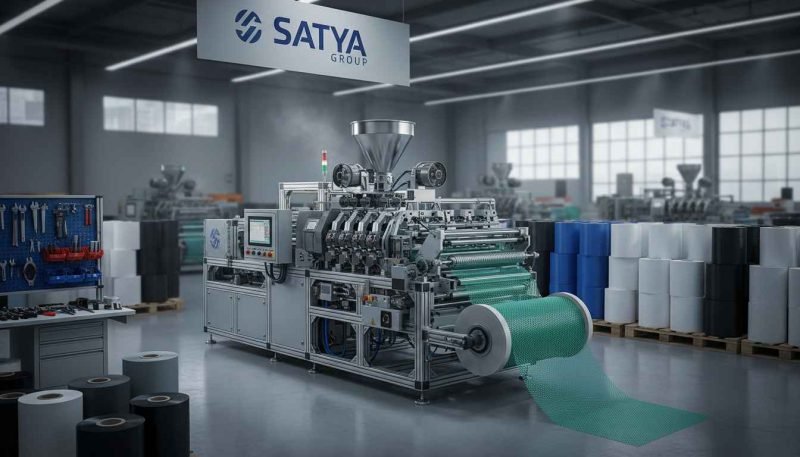 plastic net machines manufacturer satya group